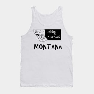 A funny map of Montana - 4 Tank Top